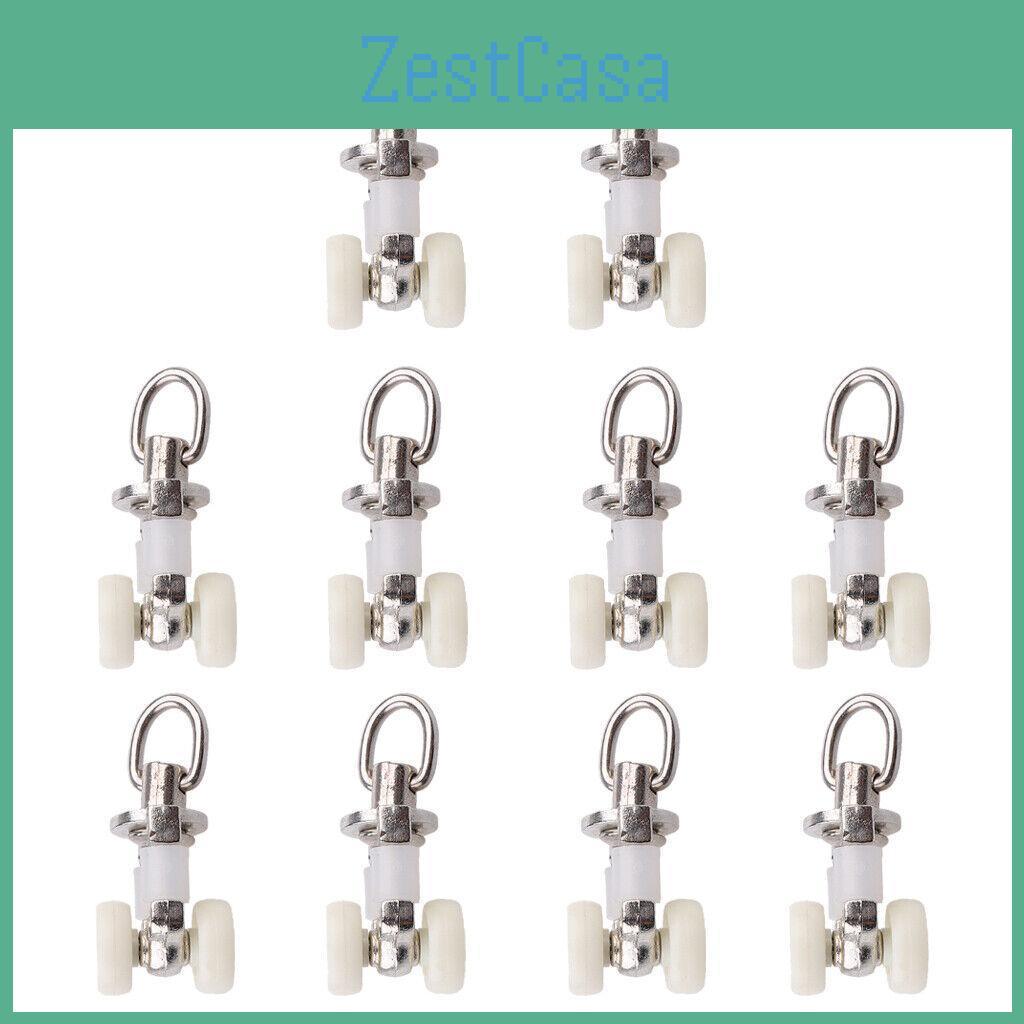 Of Pack Curtain Rollers 10 Aluminium Alloy Curtain Rollers For Curtain Rails Curtain Rails 26 Mm