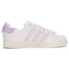 Adidas Originals Superstar Classic Trendy Casual Durable Low-Top Skate Shoes Women Sneaker White Purple Pink H03727