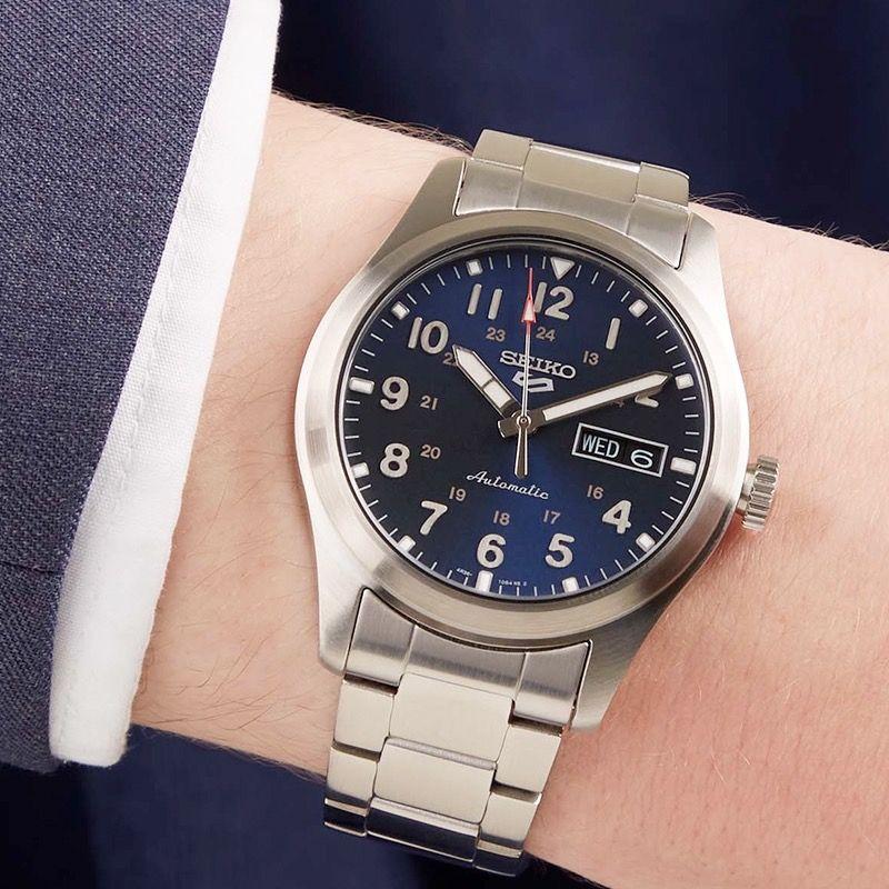 Seiko Мужские механические часы 5 Sports 39,4 мм SRPG29K1