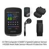 GPS-велокомпьютер GEOID CC700 с 2,8-дюймовым цветным экраном, велоспидометр с навигацией по маршруту, WIFI, водонепроницаемый велоодометр