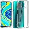 Прозрачный ударопрочный чехол из ТПУ с усиленными углами (Airbag) для Xiaomi Redmi Note 9 9s Note9 Pro, прозрачный мягкий силиконовый чехол