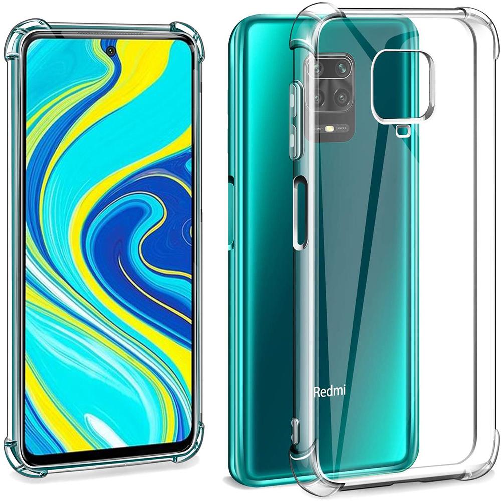 Прозрачный ударопрочный чехол из ТПУ с усиленными углами (Airbag) для Xiaomi Redmi Note 9 9s Note9 Pro, прозрачный мягкий силиконовый чехол