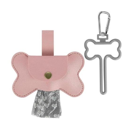 1 Set Pet Poop Bag Dispenser Convenient Dog Poop Pickup Bag Organizer Compact Pet Waste Bag Holder for Outdoor