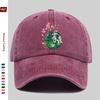 pc Japanese Cherry Blossom And Koi Pattern Printed Baseball Cap Fashion Casual Printed Design Golf Hat Home Leisure Decor Hat