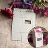 DIY Die Scrapbook Металлический штамп для травления Многослойная кружевная поздравительная открытка Углеродистая сталь Тиснение Die
