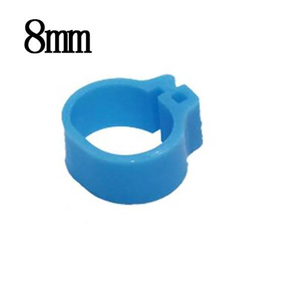 Идентификационнные многоцветные кольца на лапки птиц 10/100штук