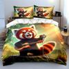 "Musical Animal Figurine Set" Multiple sizes kid's and adults' bedroom Exquisite 3PC bedding set, gift