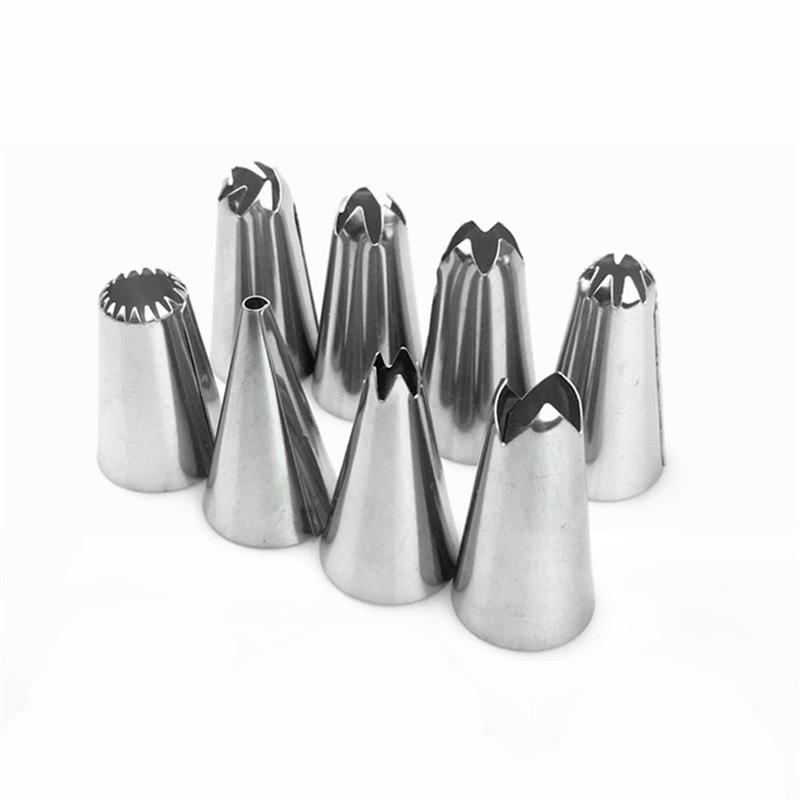 Насадки для торта, крема, украшения для кондитерских изделий, аксессуары, инструменты и кондитерская сумка для выпечки, набор шеф-повара с рукавами, набор конфет из нержавеющей стали, шикарный