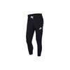 Elastic Long Sports Pants with Logo Print Men Bottoms Black AJ5420-011