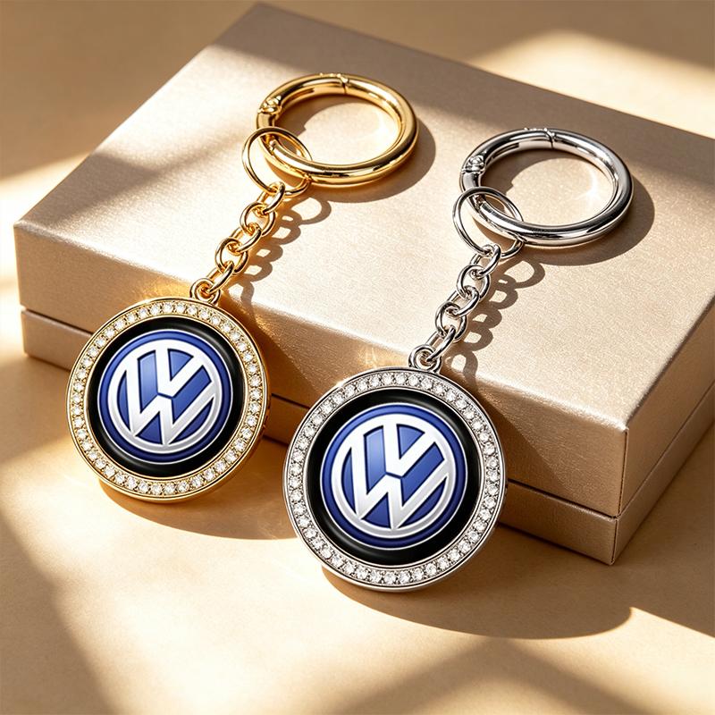 Для VW Брелок для ключей Кольцо для ключей Эмблема Аксессуары для стайлинга автомобиля Для VW Golf Polo Tiguan Touran Jetta Passat CC T5 GTI Scirocco Arteon NL9