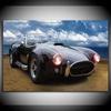 Классический автомобиль AC Cobra Car Blue Sky Wall Art Poster Масло Холст Картина Плакаты и принты Гостиная Украшение дома без рамы