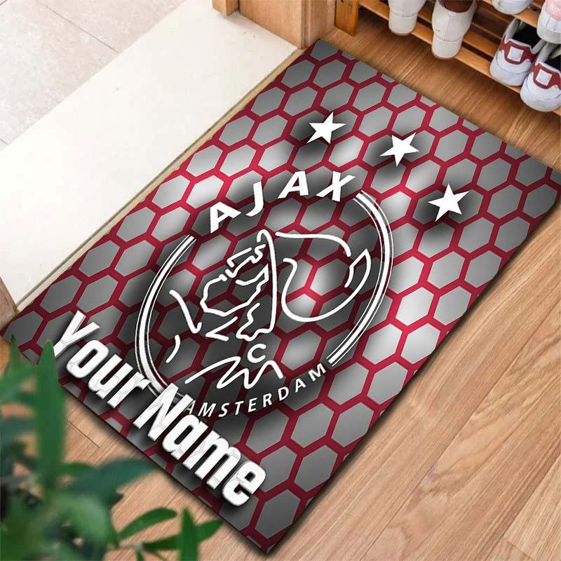 AFC Ajax Custom Name Carpet Rug for Living Room Bedroom Home Sofa Decoration,Kids play Non-slip Floor Mat