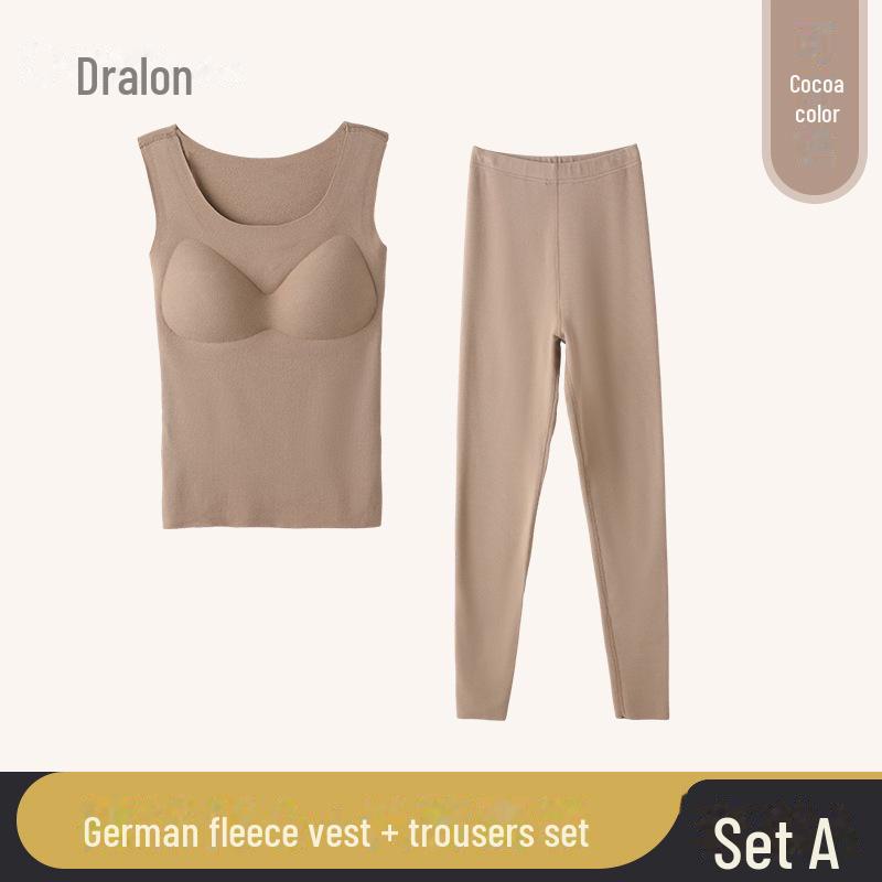 2023 Бесшовный женский теплый жилет на бархатной подкладке