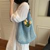 Slack Bag Women's Large Capacity 2025 New Hollow Woven Bag Holiday Wind Beach Knitted Tote Bag