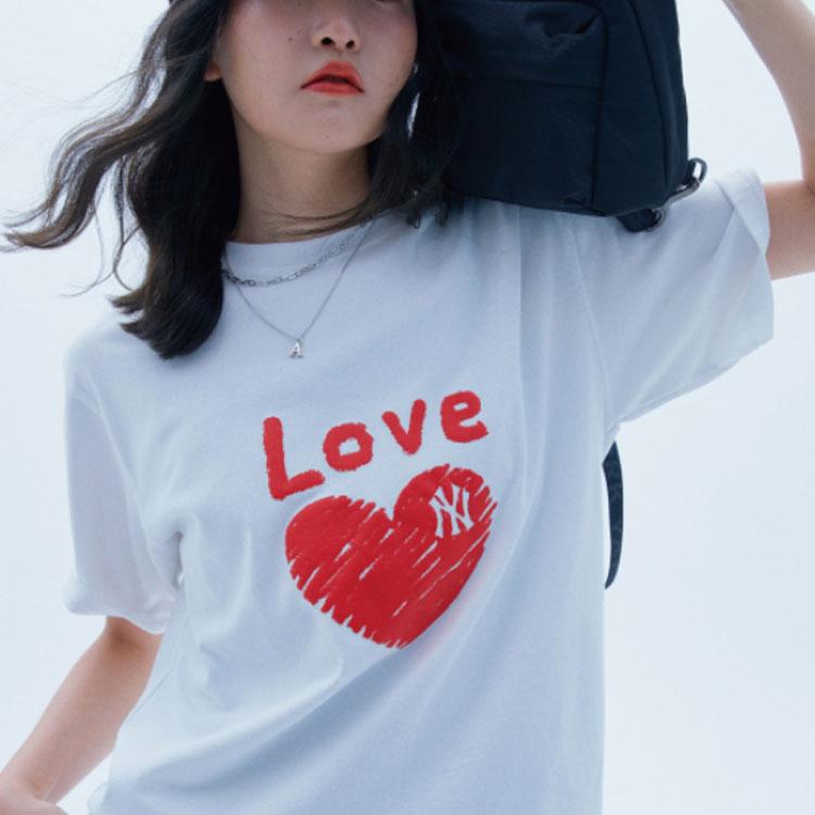 New MLB T Shirts Unisex White 31TSH2131-50W