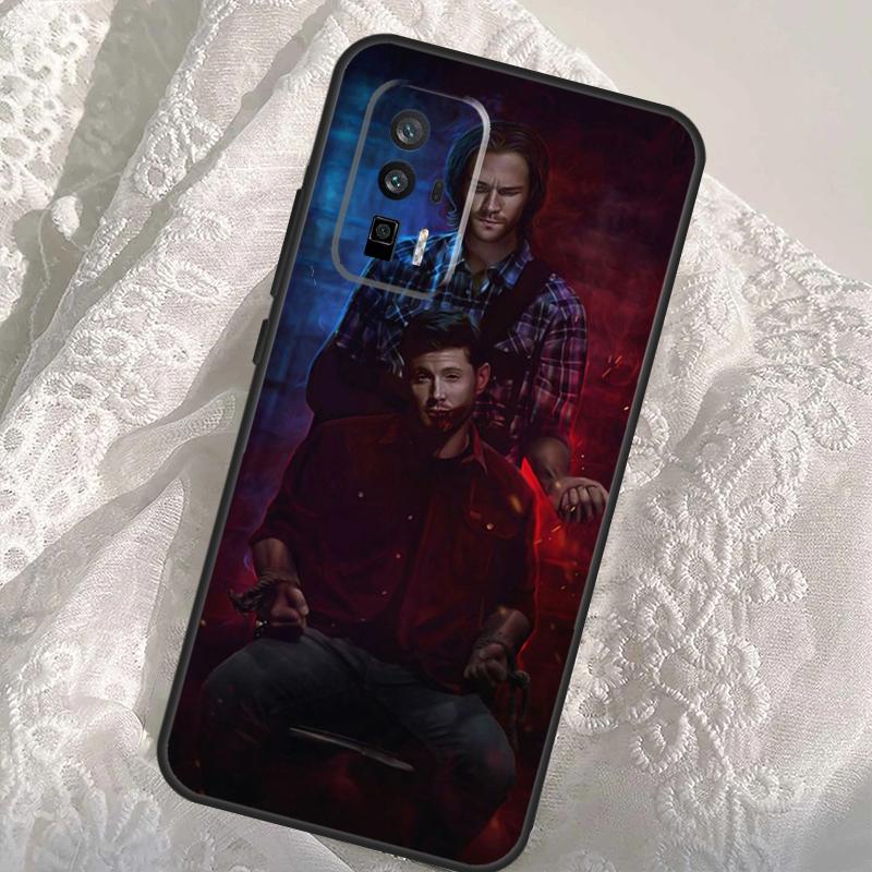 Supernatural SPN Dean Sam Case For Xiaomi 14T Pro 13T 12T 11T 13 14 Ultra POCO X6 Pro M6 X3 X5 M5s F3 F5 F6 Cover