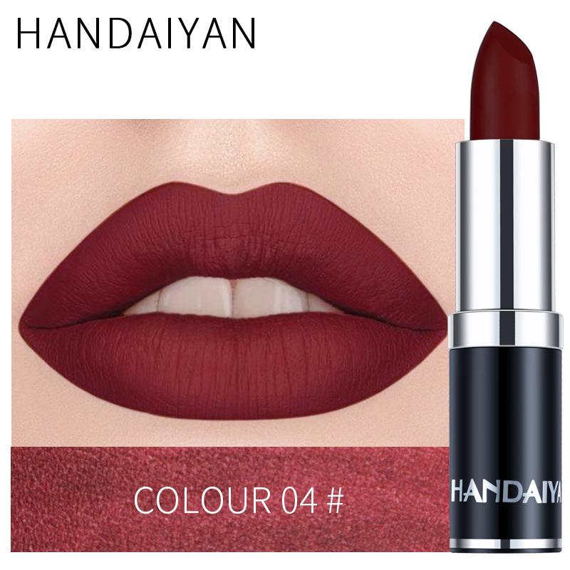 HANDAIYAN Dumpling Fog Surface -long Moisturizing Lipstick Velvet Nourishing Matte Lipstick Red