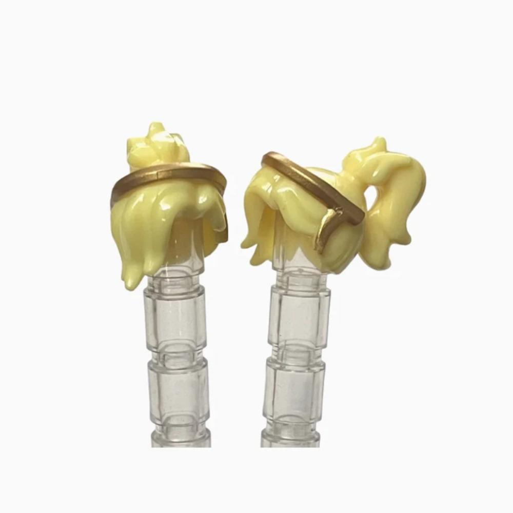 City Building Blocks Body Character Clothing Accessories Helmet Hat Colorful Hair Hairstyle Mini Brick Compatible Toy Gift X040