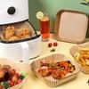 HAUSPROFI Air Fryer Paper, Disposable Paper for Non-Fryers, Non-Fry Ovens, Air Ovens, Tempura Paper, Oil Paper, Cooking Sheets, Silicone Oil Paper, Mi