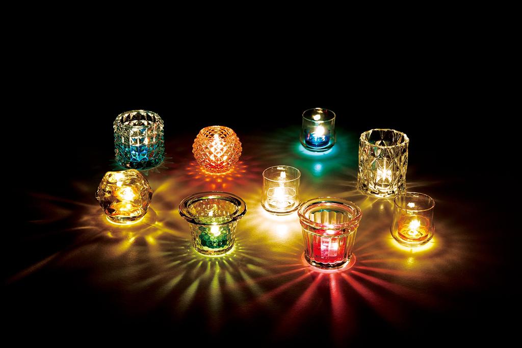 Yankee Candle Kameyama Candle House Подсвечник Rock Ice для чая Прозрачный (рекомендуемые огни)