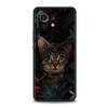 Мультяшный Милый Фон с Котами Чехол для Телефона Для Xiaomi Mi 15 14 Pro 13 12 11 Lite 10T 11T 12T 13T 14T Poco X6 X5 X4 X3 NFC F3 Чехол