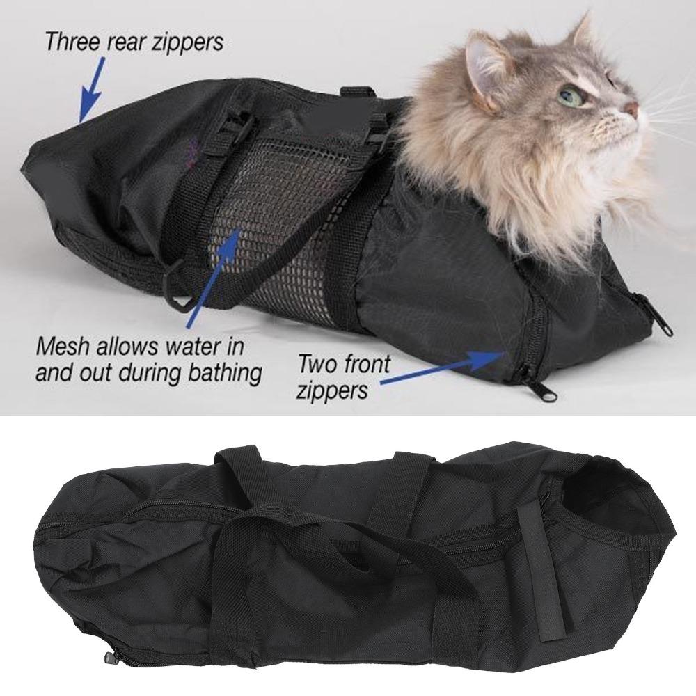 Protective Function Cat Restraint Bag Pet Bathing Restraint Bag for Nail Trimming Injections