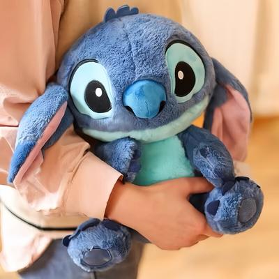 Милая плюшевая игрушка Стич Мягкий Лило и Стич Фиолетовый Ангел Набитая Аниме Кукла Мультяшная Фигурка Инопланетные Плюшевые Игрушки