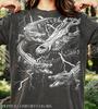 Vintage Crocodile 90s Graphic Style Comfort Colors® Tshirt, Retro Alligator Skull Lightning Tee, Swamp Streetwear, Y2k Reptile Lover Gift