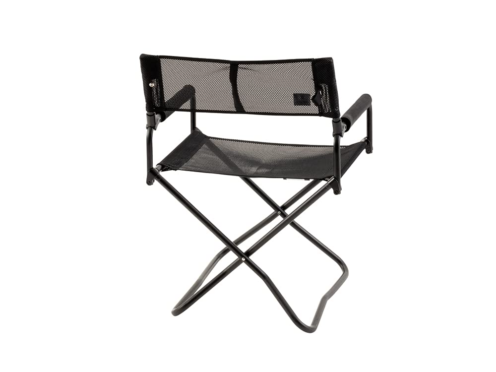 Snow Peak Складной стул FD Chair Wide Mesh FD Chair Black Outdoor Camping LV-077M-BK