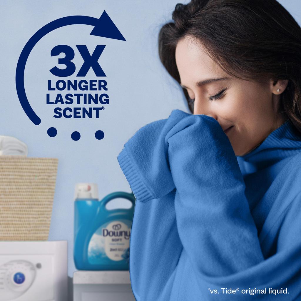 Жидкий кондиционер для белья Downy Clean Breeze 140 жидк. 190 загрузок (Кондиционер для белья), унция,