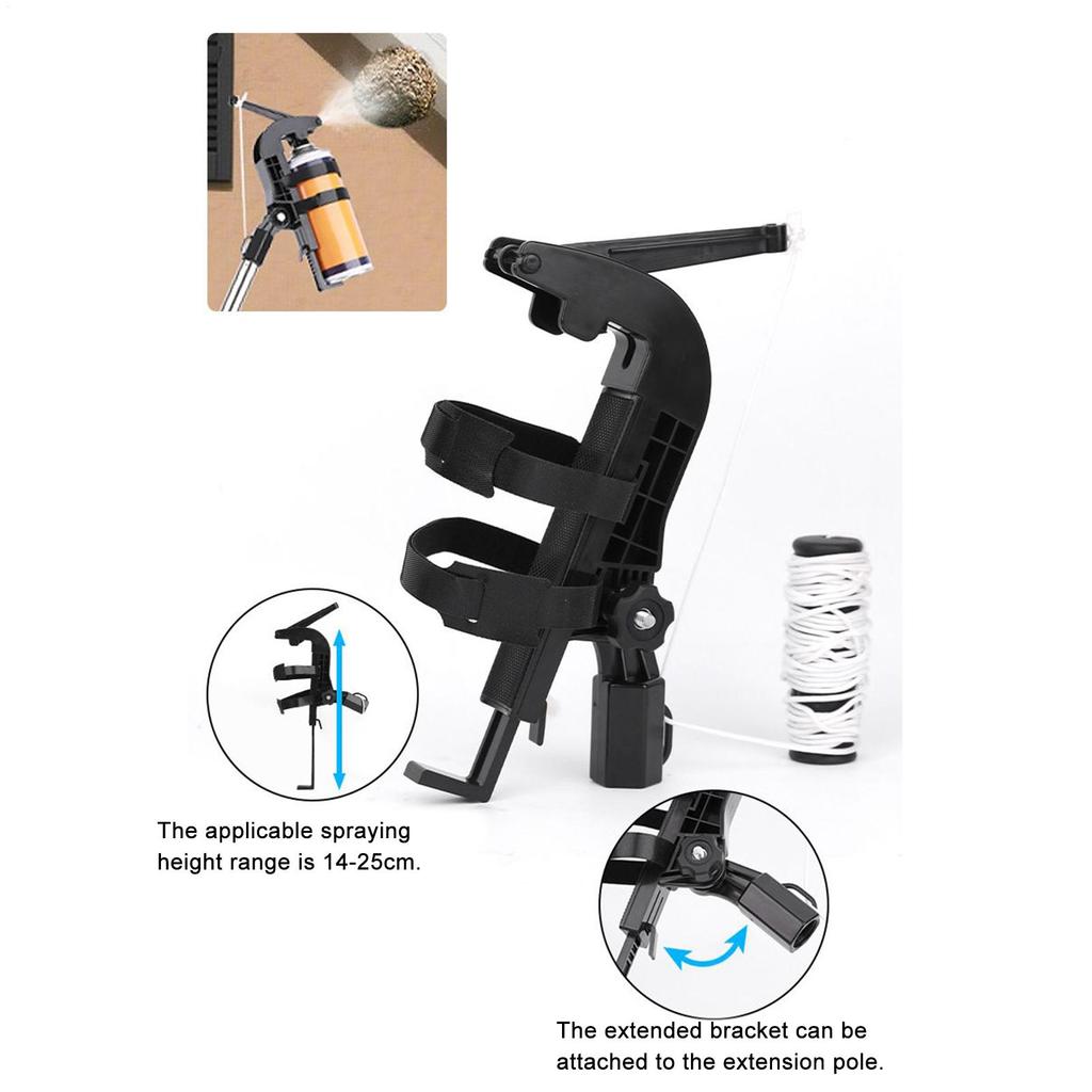 Spray Can Extension Pole Long Range Adjustable Sprayer Attachment Wasp Spray Extension Pole For Bee Paint Tree Defense Hive