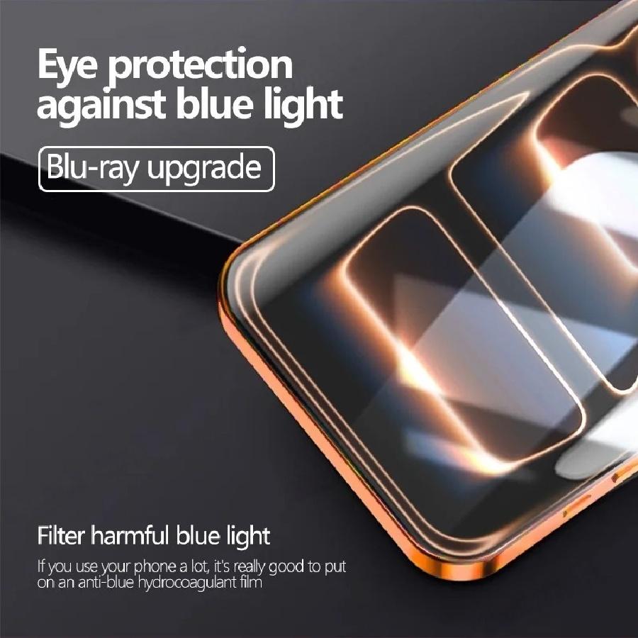 Для iPhone Air 17 16 15 14 13 12 mini 11 Pro Max X XS Max XR 8 7 6 6s Plus SE 2020 Мягкая гидрогелевая пленка Защитная пленка для экрана