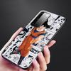 Чехол для Samsung Galaxy S20 S21 FE S10 Lite Note 20 10 Lite S8 S9 S10E S10 Plus Ultra Black Cover с изображением аниме Son Goku Ultra Instinct
