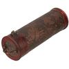 Cylinder Vintage Retro Wooden Vintage Wine Bottle Storage Gift Box Case Holder