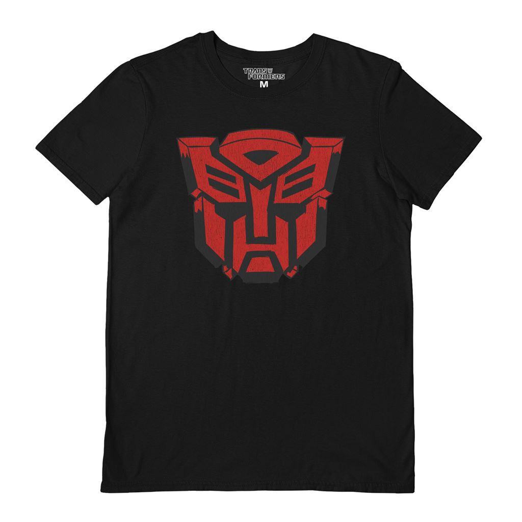 Transformers Unisex Adult Autobots Distressed Logo T-Shirt