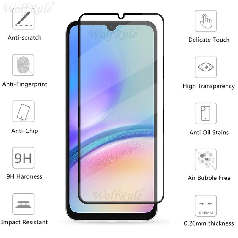 2 шт. закаленное стекло с полным покрытием для Samsung Galaxy A05S S15 A25 A55 A04S A54 Xiaomi Redmi Note 13 iPhone 15 14 13 12 Pro Max Защитное стекло для экрана