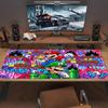 Super Brothers Color Mouse Pad Large Gaming Table Cushion Non-slip Laptop Tablet Big Mousepad XXL Mat Mini PC Playmat With Lock edge