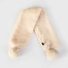 Fashion Winter Scarf Beaver Rabbit Wool Scarf Women Warm Fur Collar Scarves