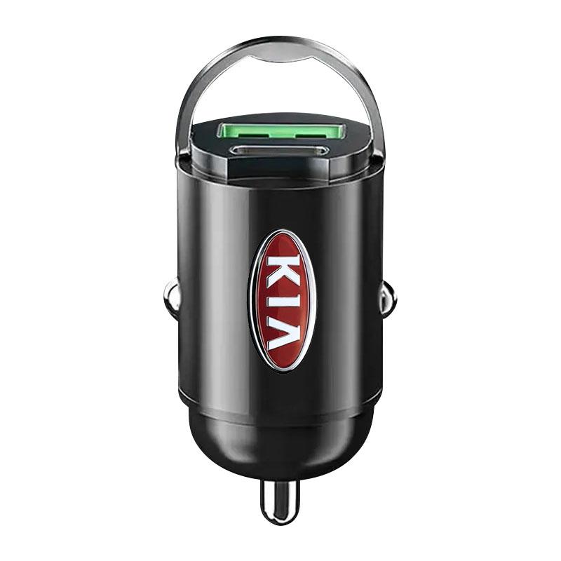 1 шт. Автомобильное зарядное устройство USB Type-C Адаптер быстрой зарядки Автоаксессуары Для KIA Ceed Rio Sportage R K3 K4 K5 K6 K7 K8 Ceed Sorento Cerato Optima