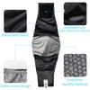 Washable Wrap Diapers for Male Dogs Reusable Male Dog Belly Band Breathable Male Dog Wraps, Pack of