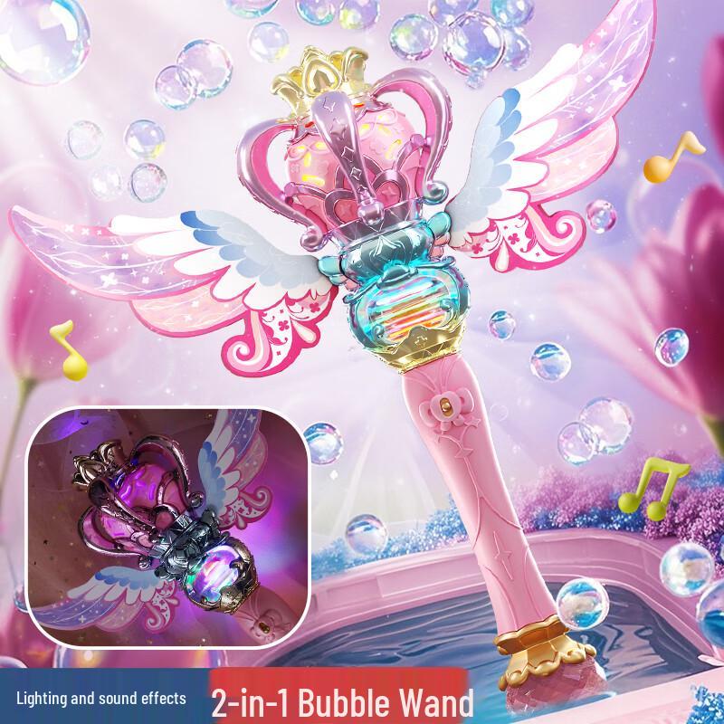 Princess Luminous Music Electric Bubble Wand