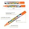 Multicolour Liquid Chalk Marker Erasable Fluorescent Pen Portable Kids Art Pen  Ceramics