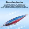 Luminous Fishing Bait Metal Hard Lure Streamlined Design Bright Color Realistic Looking Fishing Lure Artificial Bait