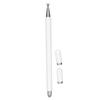 Stylus Pens 2 In 1 Accurate Control Aluminium Alloy High Durability Smart Touch PenWhite