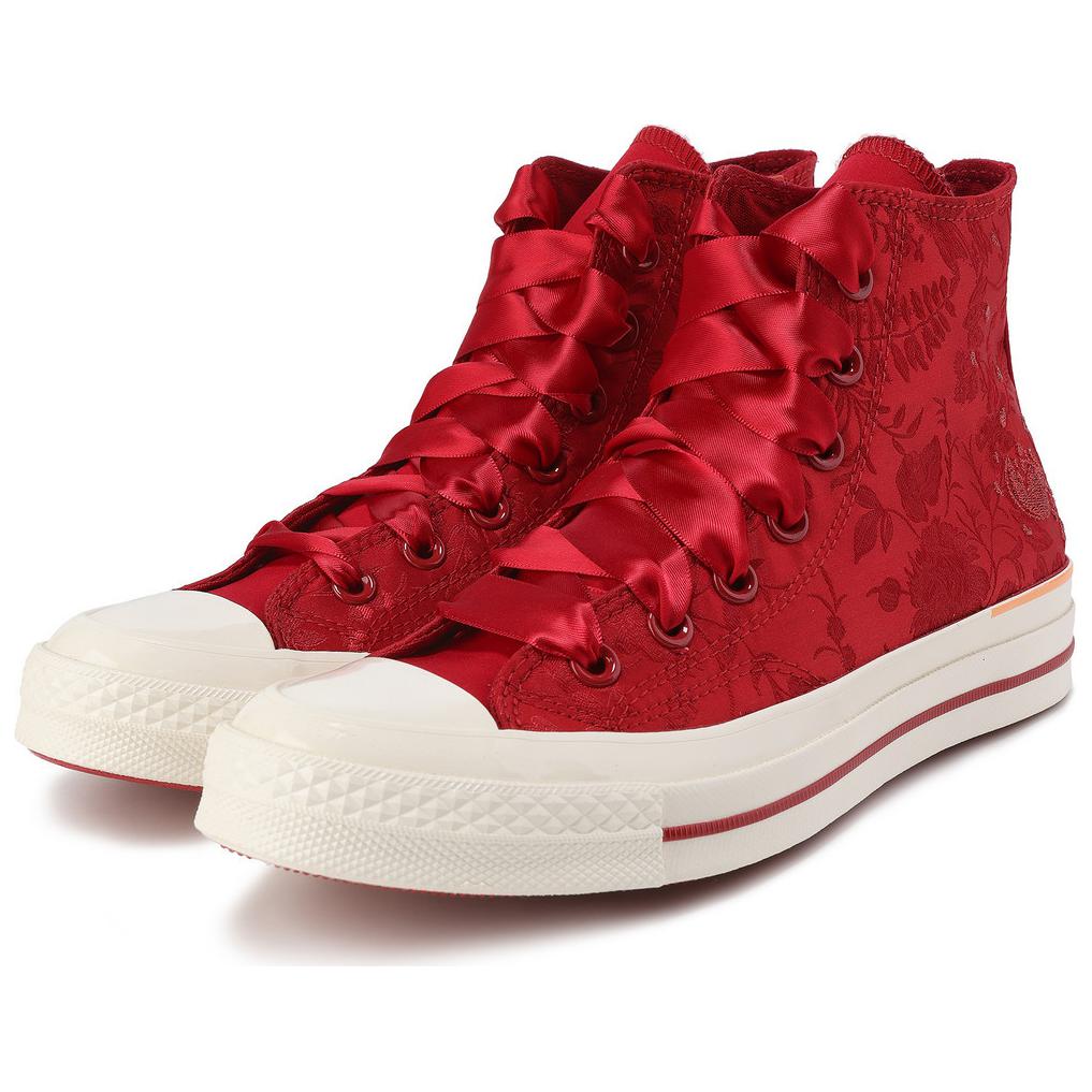 Converse 1970s Fashion High Top Canvas Shoes Unisex Sneakers Red A12777C
