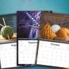 Knitting Calendar 2025, Yarn Monthly Calendar Planner with Inspirational Quotes