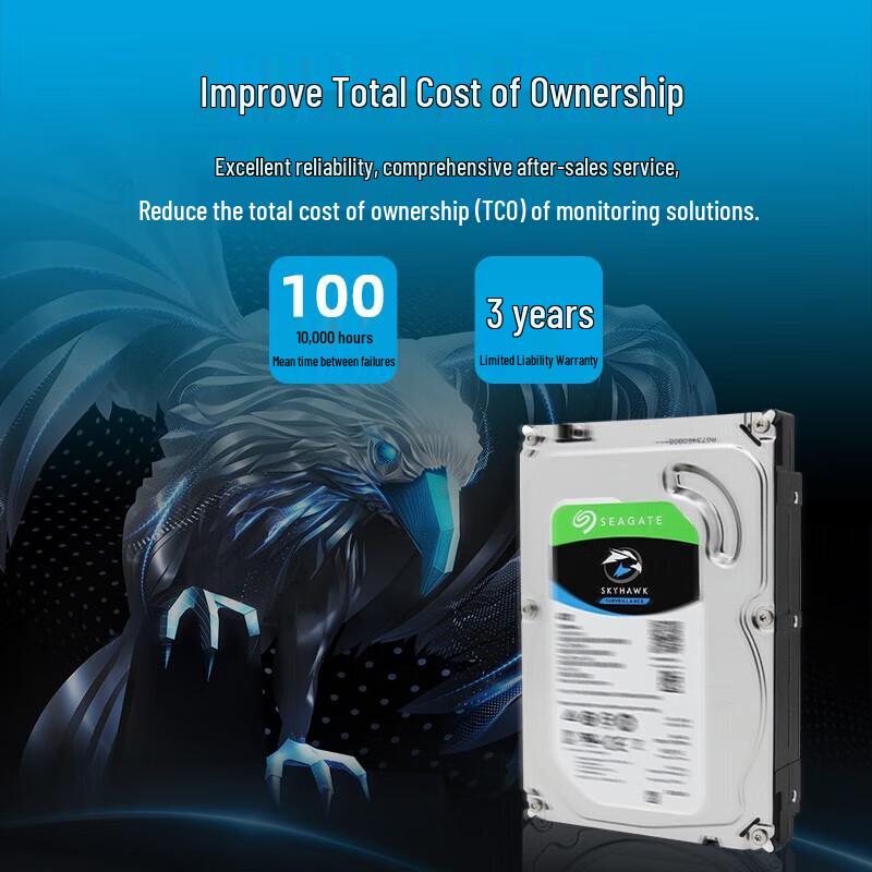 Seagate SkyHawk Surveillance Hard Drive Kit