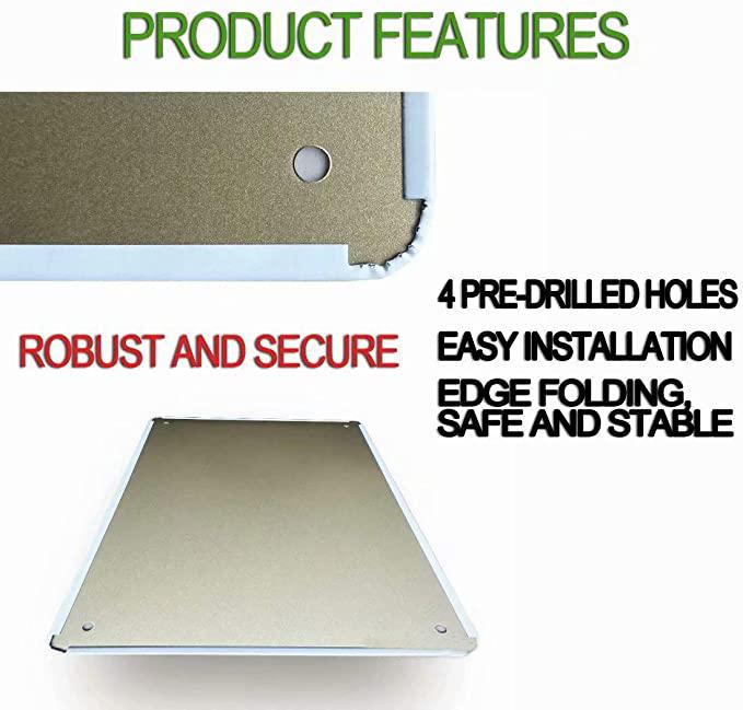 Vintage Style Metal Tin SignMum's, Kitchen Rules Metal Tin Sign Nostalgic Metal Sign Home Decor for Club Bar Cafe