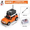 Мини-радиоуправляемая машина WLtoys 1/64 с FPV-камерой 720P, управление через Wi-Fi приложение, 2.4G пульт ДУ, гоночный автомобиль, игрушка для детей 6405 6406