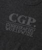 CGP (женщины) Квадратный Логотип Вязаный_Угольный